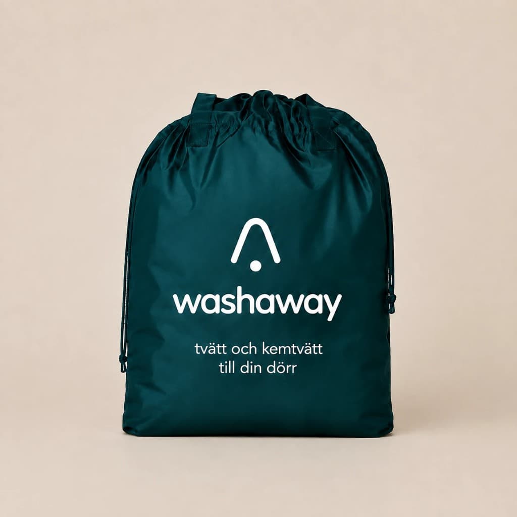 Hemtextilier och hushållstvätt med Washaway i Stockholm