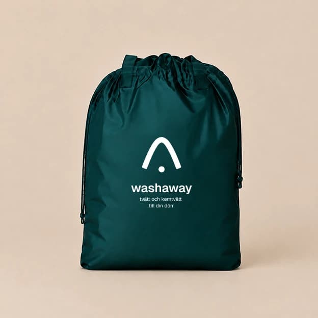 Hemtextilier och hushållstvätt med Washaway i Stockholm